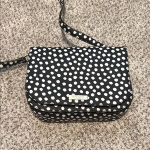 Kate Spade Black and White Polka Dot Crossbody Bag